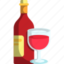 wine, wine glass, bottle, beer, beverage, bar, alcohol