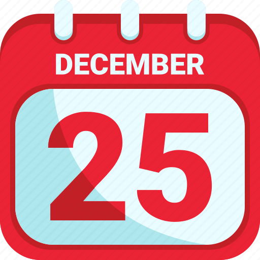 Calendar, schedule, event, month, 25 december, christmas icon - Download on Iconfinder
