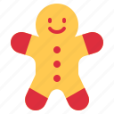 gingerbread, man, avatar, male, profile, people, person, food, sweet