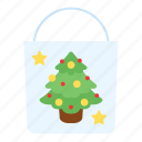 christmas, shopping, bag, shopping bag, gift bag, purchase, gift, shop, sale