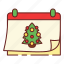 calendar, holiday, event, pine, december, christmas tree, season, tree, weather 