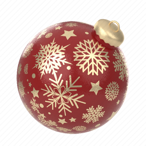 Decoration, holiday, occasion, christmas, decor, ornament, snowflake 3D illustration - Download on Iconfinder