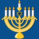 candles, celebration, hanukkah, holiday, jewish, menorah, religious