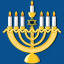 candles, celebration, hanukkah, holiday, jewish, menorah, religious 