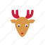 christmas, christmas animal, color, cute, deer, reindeer 