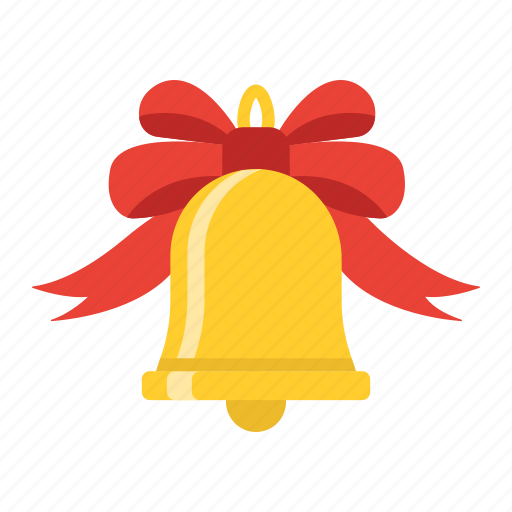 Bell, bow, christmas, holiday, new year, xmas icon - Download on Iconfinder