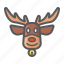 christmas, deer, elk, holiday, new year, reindeer 