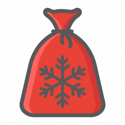 Bag, christmas, gift, holiday, new year, santa icon - Download on Iconfinder
