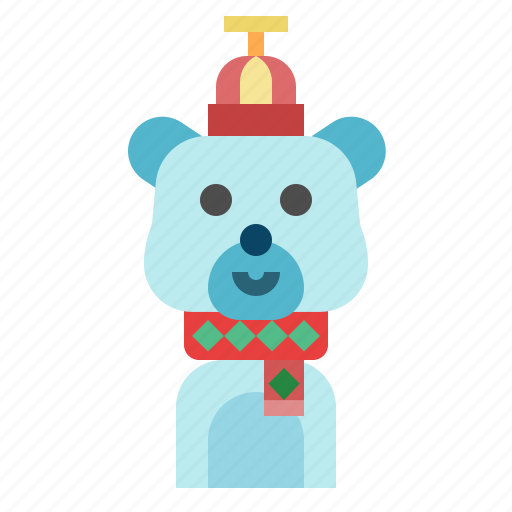 Bear, polar, xmas, winter, user icon - Download on Iconfinder