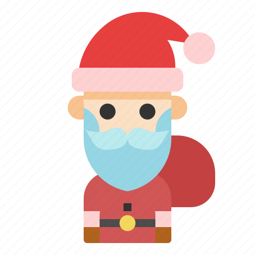 Santa, claus, christmas, user, avatar, character icon - Download on Iconfinder