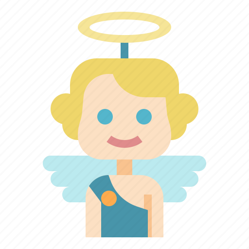 Angel, halo, wings, costume, avatar icon - Download on Iconfinder