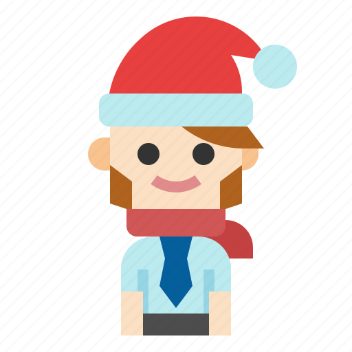 Businessman, character, user, christmas, man icon - Download on Iconfinder