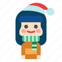 girl, winter, hat, user, woman, young