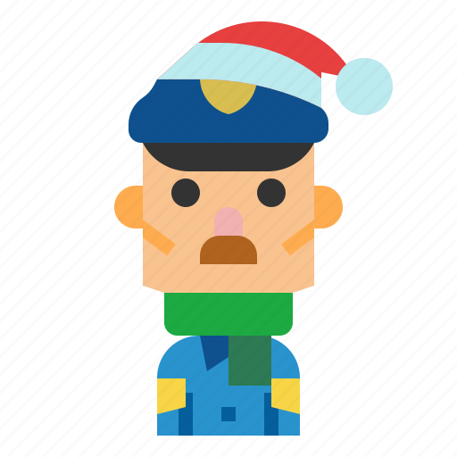 Man, officer, user, police, avatar icon - Download on Iconfinder