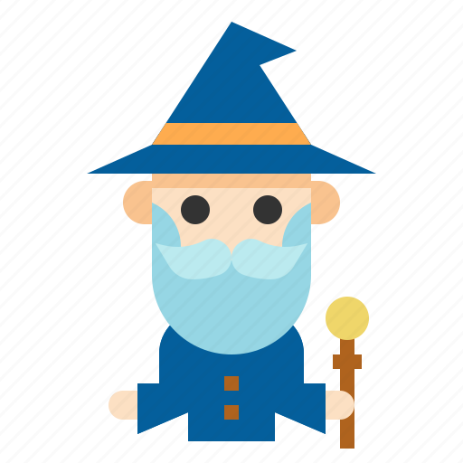 Wizard, astrology, magician, christmas, avatar icon - Download on Iconfinder