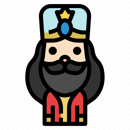 Balthazar, christmas, wise, men, xmas, avatar icon - Download on Iconfinder