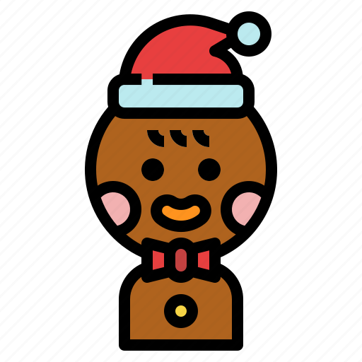 Gingerbread, man, cookie, bakery, christmas icon - Download on Iconfinder