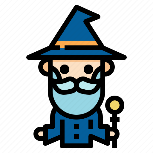 Wizard, astrology, magician, christmas, avatar icon - Download on Iconfinder