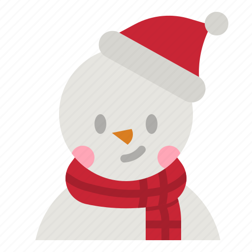 Snowman, snow, winter, christmas, avatar icon - Download on Iconfinder