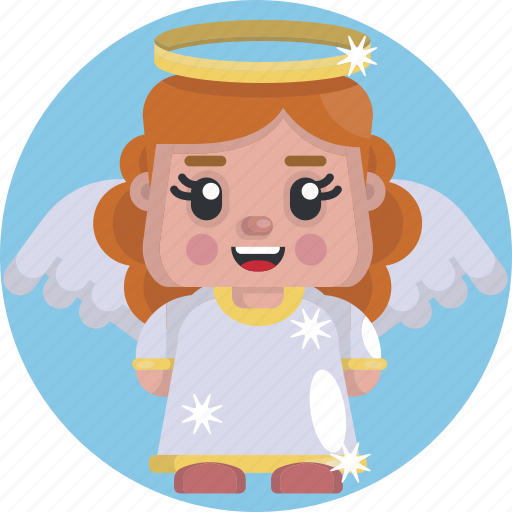 Avatar, girl, xmas, angel, christmas, avatars icon - Download on Iconfinder