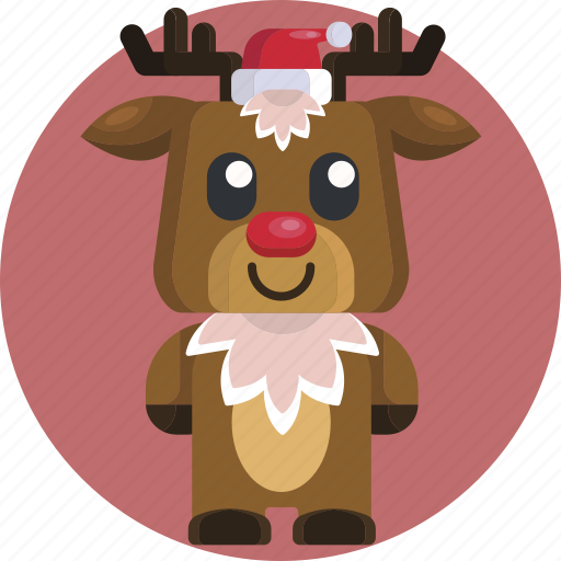 Avatar, reindeer, user, animal, christmas, avatars icon - Download on Iconfinder