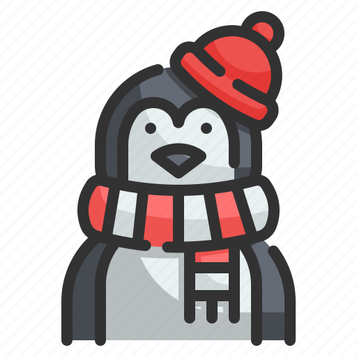 Penguin, animal, winter, xmas, christmas icon - Download on Iconfinder
