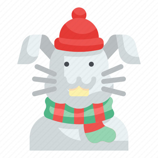 Bunny, rabbit, animal, wildlife, christmas icon - Download on Iconfinder