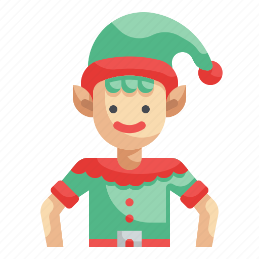 Elf, christmas, fantasy, costume, avatar icon - Download on Iconfinder