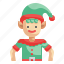 elf, christmas, fantasy, costume, avatar 