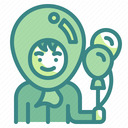 Balloon, celebration, ornament, costume, avatar icon - Download on Iconfinder