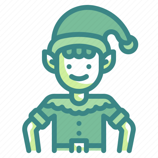 Elf, christmas, fantasy, costume, avatar icon - Download on Iconfinder