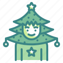 tree, christmas, xmas, decoration, costume