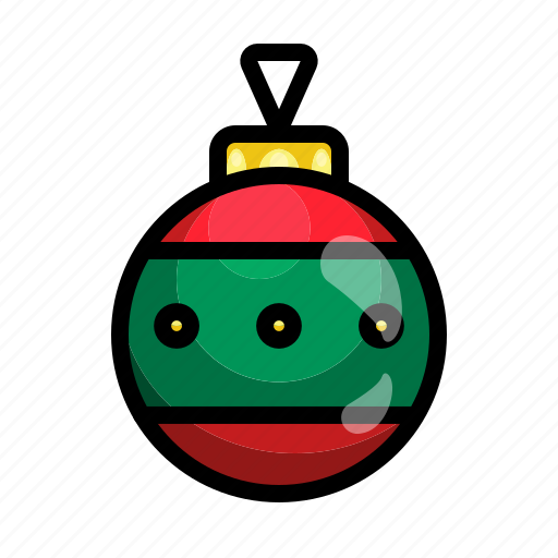 Ball, christmas, december, lamp, green, bulb, xmas icon - Download on Iconfinder