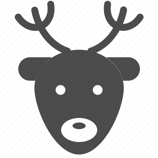Christmas, deer, holiday, merry, rudolf, xmas icon - Download on Iconfinder
