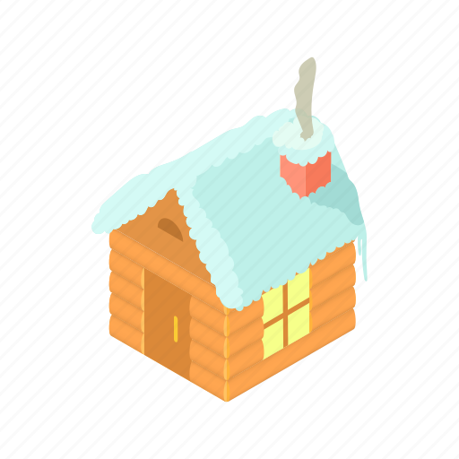 Cartoon, cold, home, house, snow, snowy, winter icon - Download on Iconfinder