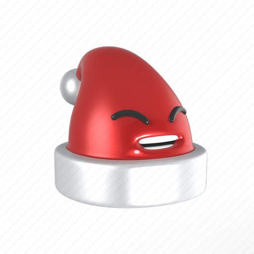 Christmas, hat, botom, right, winter, xmas, snow 3D illustration - Download on Iconfinder