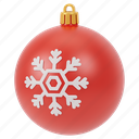 christmas, ball, xmas, decoration, holiday, celebration, snow 
