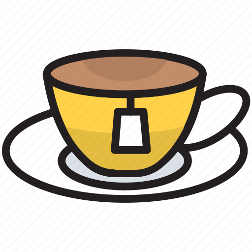 Breakfast, coffee, cup, drink, hot, mug, tea icon - Download on Iconfinder