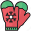 christmas, glove, mitten, snow, warm, winter, xmas 