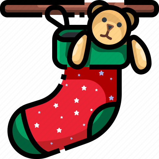 Adornment, christmas, clothing, decoration, fashion, sock, xmas icon - Download on Iconfinder
