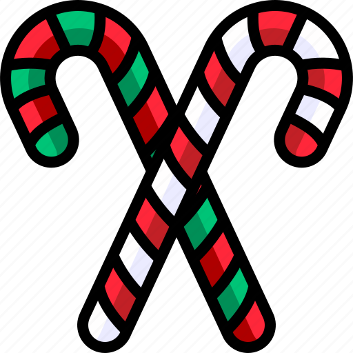Candy, cane, christmas, dessert, food, sweet, xmas icon - Download on Iconfinder