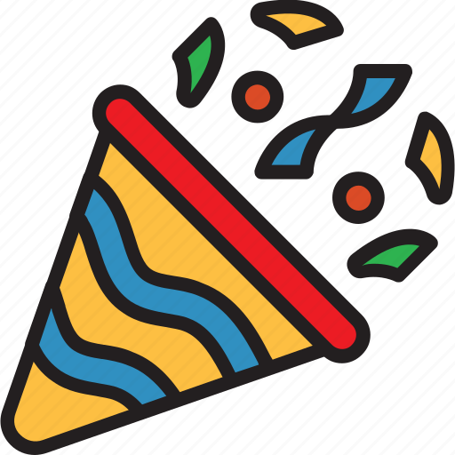 Confetti, celebration, fun, holiday icon - Download on Iconfinder