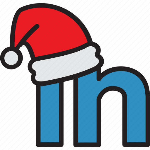 Christmas linkedin, christmas, snow, xmas icon - Download on Iconfinder