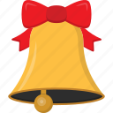 bell, notification, decoration, alert, christmas, ornament icon