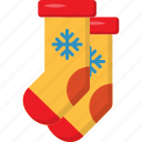 sock, christmas, christmas sock, winter