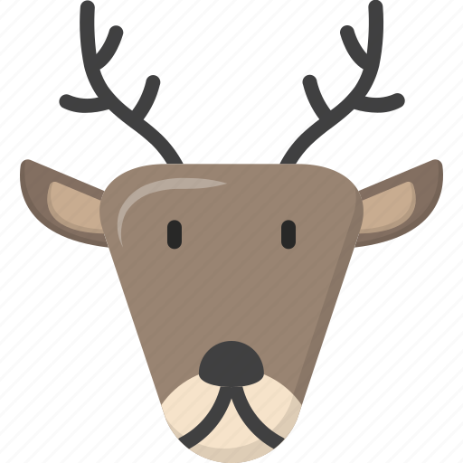 Reindeer, deer, christmas, winter icon - Download on Iconfinder