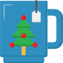 christmas mug, mug, cup, drink, hot