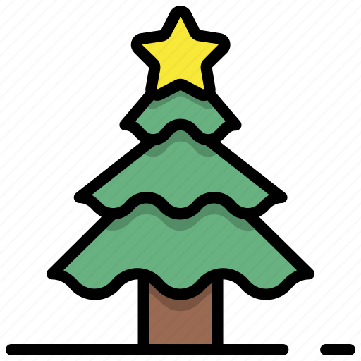 Christmas, tree, xmas, decoration, nature, plant, ornament icon - Download on Iconfinder
