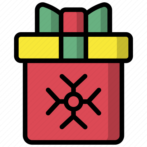 Gift, christmas, xmas, present, holiday icon - Download on Iconfinder