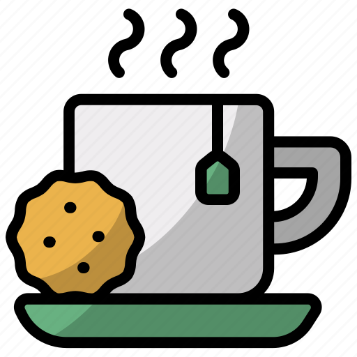 Tea, christmas, xmas, drink, cup, cookie icon - Download on Iconfinder
